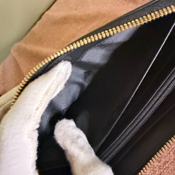 MCM Cognac Visetos Zip around Wallet - Picture 13 of 16